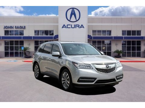 Lunar Silver Metallic Acura MDX SH-AWD Technology.  Click to enlarge.