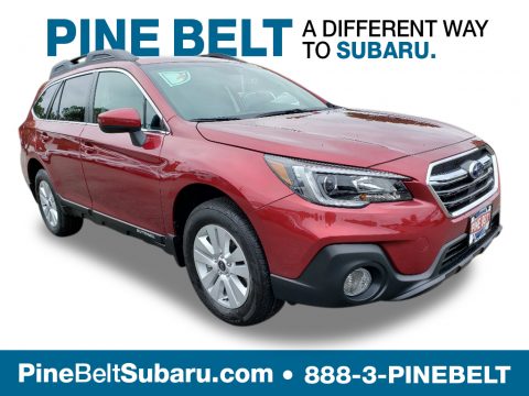 Crimson Red Pearl Subaru Outback 2.5i Premium.  Click to enlarge.