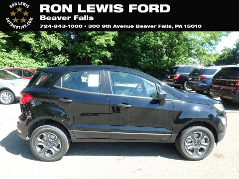 Shadow Black Ford EcoSport S 4WD.  Click to enlarge.