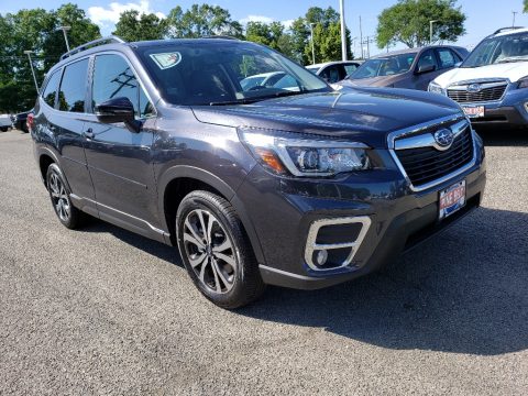Dark Gray Metallic Subaru Forester 2.5i Limited.  Click to enlarge.