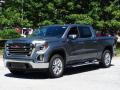 Front 3/4 View of 2019 GMC Sierra 1500 SLT Crew Cab 4WD #5