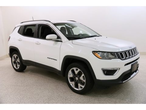 White Jeep Compass Limited 4x4.  Click to enlarge.