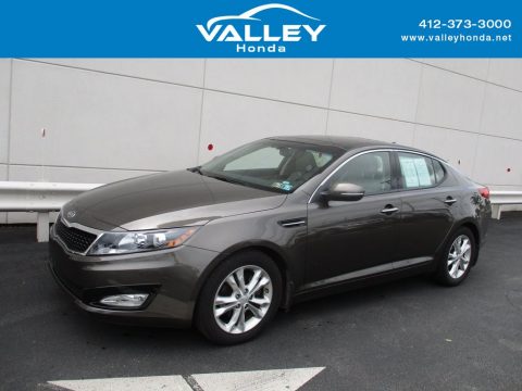 Titanium Silver Kia Optima EX.  Click to enlarge.