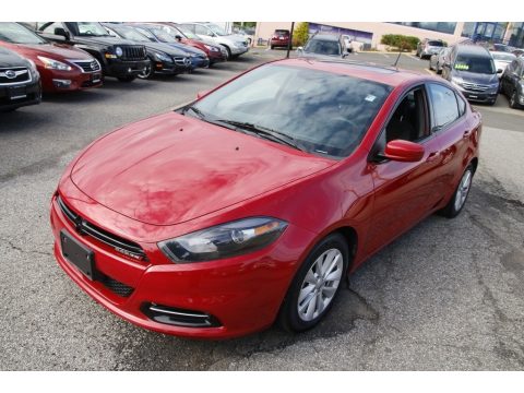 Redline 2 Coat Pearl Dodge Dart SXT.  Click to enlarge.