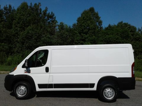 Bright White Ram ProMaster 1500 Low Roof Cargo Van.  Click to enlarge.