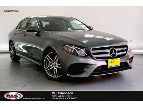 Selenite Grey Metallic Mercedes-Benz E 300 Sedan.  Click to enlarge.