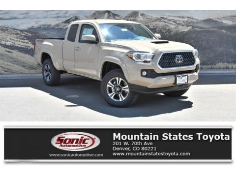 Quicksand Toyota Tacoma TRD Sport Access Cab 4x4.  Click to enlarge.