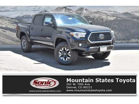 Midnight Black Metallic Toyota Tacoma TRD Off-Road Double Cab 4x4. Click to enlarge. Midnight Black Metallic Toyota Tacoma TRD Off-Road Double Cab 4x4. Click to enlarge.