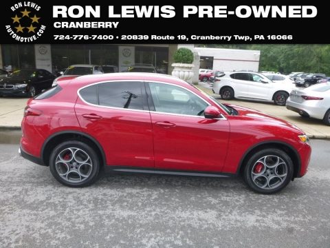 Rosso Alfa (Red) Alfa Romeo Stelvio Ti AWD. Click to enlarge. Rosso Alfa (Red) Alfa Romeo Stelvio Ti AWD. Click to enlarge.