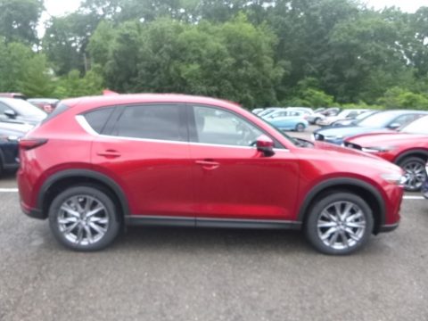 Soul Red Crystal Metallic Mazda CX-5 Grand Touring AWD.  Click to enlarge.