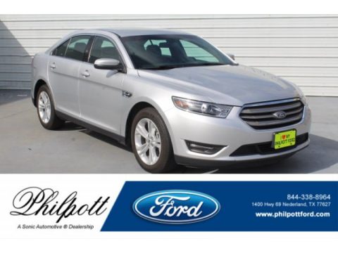 Ingot Silver Ford Taurus SEL.  Click to enlarge.