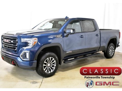 Pacific Blue Metallic GMC Sierra 1500 AT4 Crew Cab 4WD. Click to enlarge. Pacific Blue Metallic GMC Sierra 1500 AT4 Crew Cab 4WD. Click to enlarge.