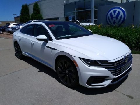 Pure White Volkswagen Arteon SEL R-Line 4Motion.  Click to enlarge.