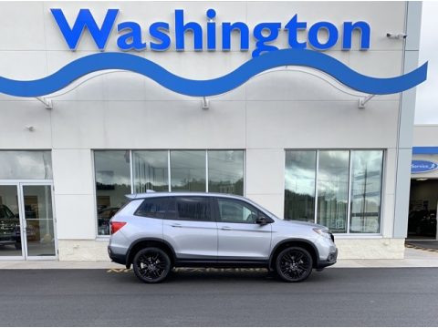 Lunar Silver Metallic Honda Passport Sport.  Click to enlarge.