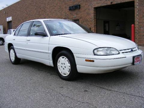 Bright White Chevrolet Lumina .  Click to enlarge.