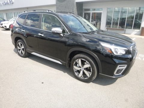 Crystal Black Silica Subaru Forester 2.5i Touring.  Click to enlarge.