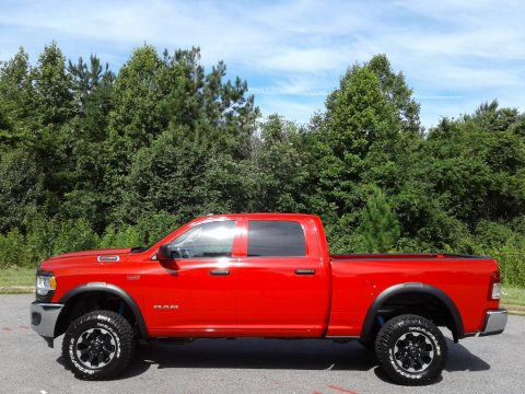 Flame Red Ram 2500 Tradesman Crew Cab 4x4 Power Wagon Package.  Click to enlarge.