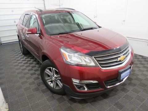 Siren Red Tintcoat Chevrolet Traverse LT AWD.  Click to enlarge.