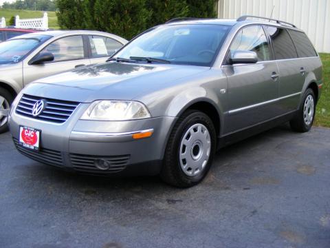 Silverstone Grey Metallic Volkswagen Passat GLS Wagon.  Click to enlarge.