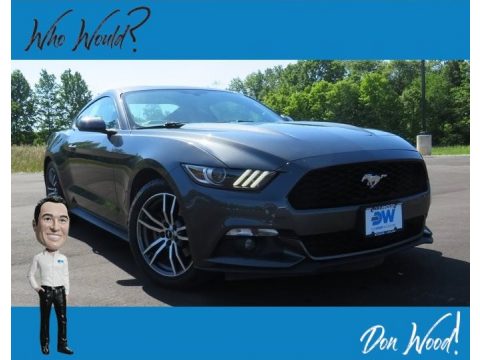 Magnetic Metallic Ford Mustang EcoBoost Premium Coupe.  Click to enlarge.