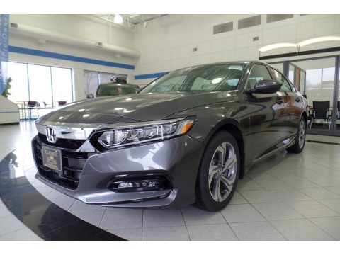 Modern Steel Metallic Honda Accord EX-L Sedan.  Click to enlarge.