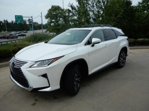Eminent White Pearl Lexus RX 350L AWD.  Click to enlarge.