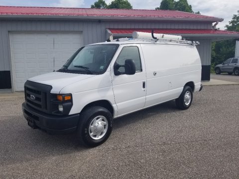 Oxford White Ford E Series Van E250 Commercial.  Click to enlarge.