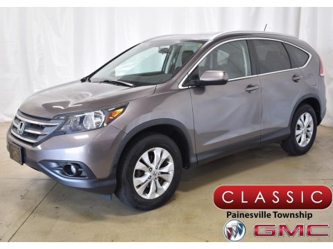 Urban Titanium Metallic Honda CR-V EX-L AWD.  Click to enlarge.