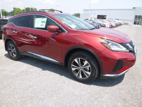 Cayenne Red Metallic Nissan Murano SV AWD.  Click to enlarge.