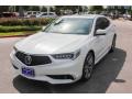 Front 3/4 View of 2020 Acura TLX V6 Technology Sedan #3