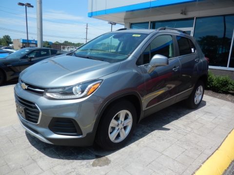 Satin Steel Metallic Chevrolet Trax LT AWD.  Click to enlarge.