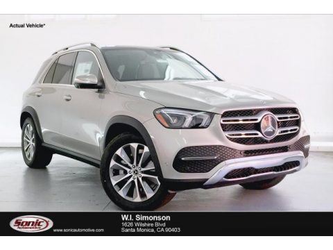 Mojave Silver Metallic Mercedes-Benz GLE 350 4Matic.  Click to enlarge.