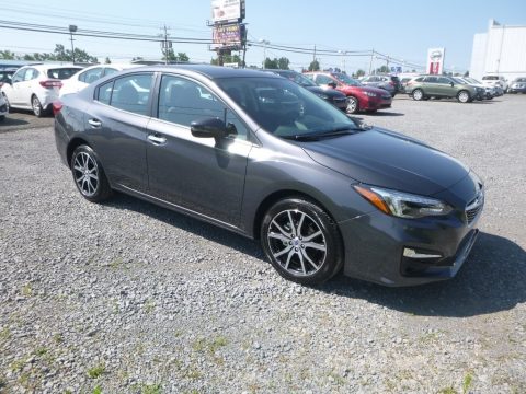 Magnetite Gray Metallic Subaru Impreza 2.0i Limited 4-Door.  Click to enlarge.