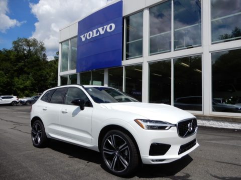 Crystal White Metallic Volvo XC60 T6 AWD.  Click to enlarge.