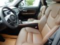  2020 Volvo XC90 Maroon Interior #7