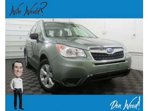 Jasmine Green Metallic Subaru Forester 2.5i.  Click to enlarge.