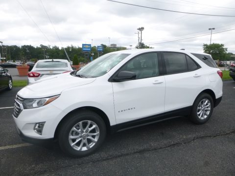 Summit White Chevrolet Equinox LS AWD.  Click to enlarge.