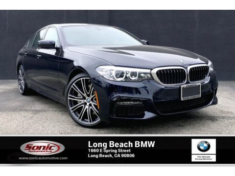 Carbon Black Metallic BMW 5 Series 540i Sedan.  Click to enlarge.