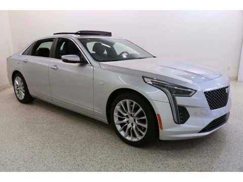 Radiant Silver Metallic Cadillac CT6 Luxury AWD.  Click to enlarge.