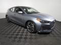Front 3/4 View of 2019 Hyundai Veloster Turbo #3