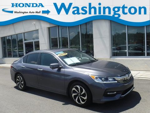 Modern Steel Metallic Honda Accord EX Sedan.  Click to enlarge.