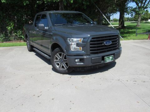 Lithium Gray Ford F150 XLT SuperCab.  Click to enlarge.