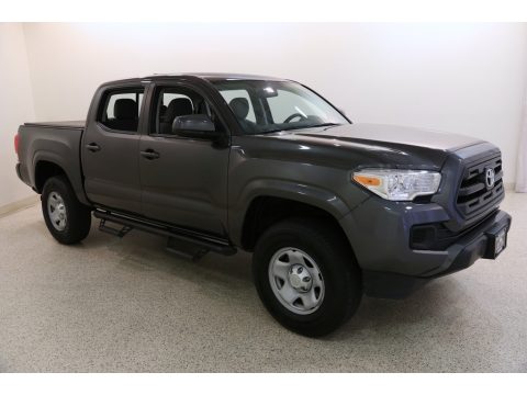 Magnetic Gray Metallic Toyota Tacoma SR Double Cab 4x4.  Click to enlarge.