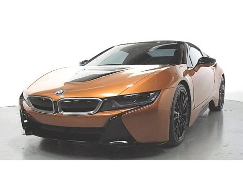 E-Copper Metallic BMW i8 Roadster.  Click to enlarge.