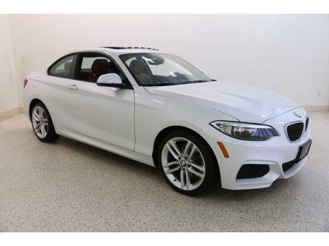 Mineral White Metallic BMW 2 Series 228i Coupe.  Click to enlarge.