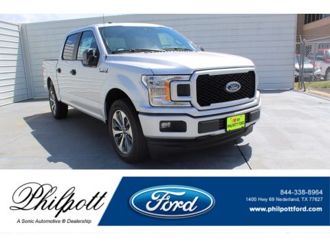 Ingot Silver Ford F150 XL SuperCrew.  Click to enlarge.