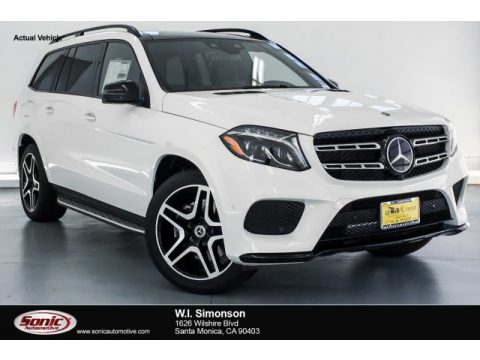Polar White Mercedes-Benz GLS 550 4Matic.  Click to enlarge.