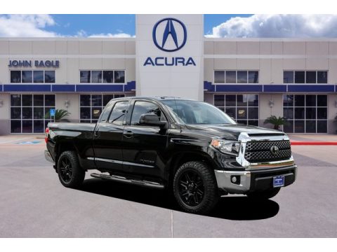 Midnight Black Metallic Toyota Tundra TSS Off Road Double Cab.  Click to enlarge.