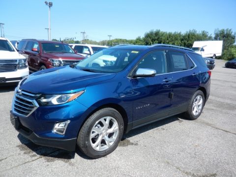 Pacific Blue Metallic Chevrolet Equinox Premier.  Click to enlarge.