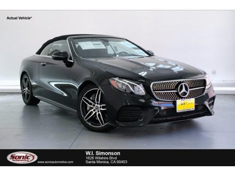 Black Mercedes-Benz E 450 Cabriolet. Click to enlarge. Black Mercedes-Benz E 450 Cabriolet. Click to enlarge.